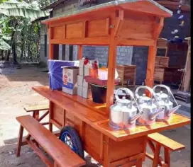 Gerobak angkringan murah gratis ongkir