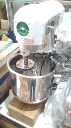 Mixer adonan roti 15liter garansi 1 tahun