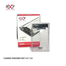 CASING HARDISK EXTERNAL HDD EXTERNAL TRANSPARENT ENCLOSURE-RX7