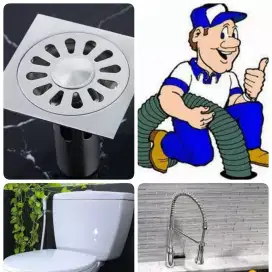 Tukang Pipa, Wastafel, WC Toilet, Keran Mampet  & Jasa Sedot WC