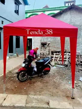 Ready dan siap antar ke lokasi, tenda stand piramid.