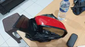 SPION KANAN BRIO 2018 MERAH ORIGINAL HONDA