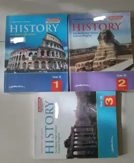 Buku HISTORY utk SMA Bilingual bhs inggris Yudhistira