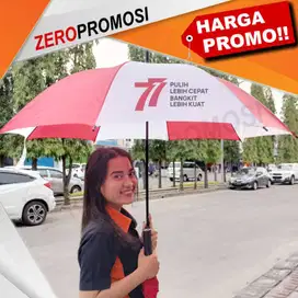 Souvenir Payung Spesial 17an Merah Putih Cetak Logo