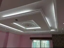 HARGA PASANG PLAFON GYPSUM MURAH BERGARANSI ( Bahan + Upah)