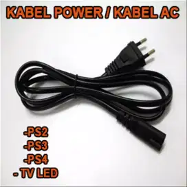 Kabel power ps2 ps3 ps4 dan elektronik lain