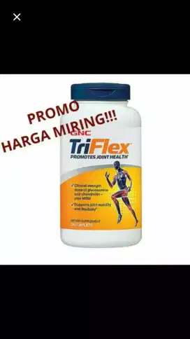 240caps Glucosamine Vitamin Lutut Sendi GNC Triflex