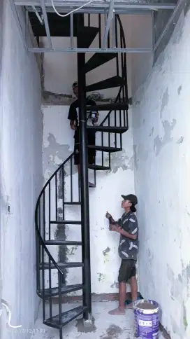 Tangga putar termurah setok banyak siap kirim