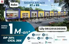 Terbaru! Ruko Batavia Arcade Grand Batavia Lokasi Sangat Strategis