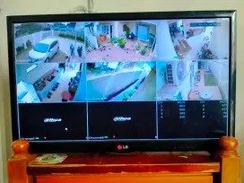 Cctv Palembang 4 channel DAHUA 2 MP