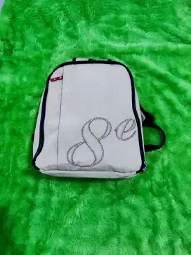 Ransel backpack Huitieme Paris original warna  khaki