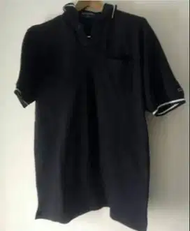 baju kerah polo shirt navy bl ori size XL +bns | cod ready-freeship||