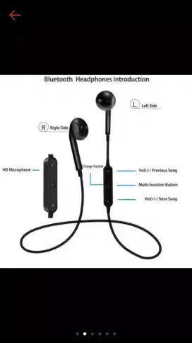 Headset bluetooth sport