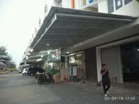 Kanopi baja ringa atap sepandek pasir