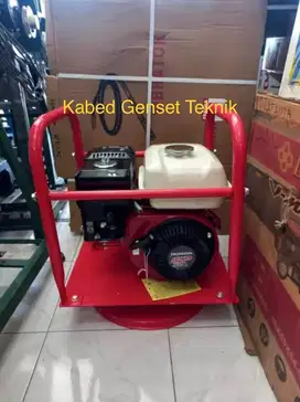 Mesin Vibrator Honda GP160 pemadat cor beton + Selang 6 meter