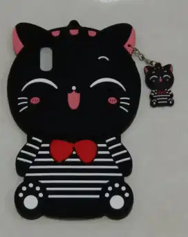 Softcase 3D kucing untuk VIVO V11 PRO