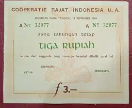 Cooperatie Rajat Indonesia 1949