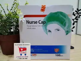 Penutup kepala/Nurse cap OneMed 100 pcs
