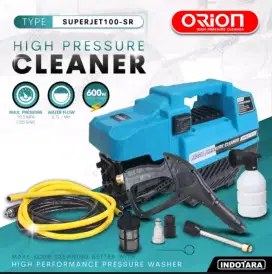 Jet cleaner mesin induksi steam cuci motor mobil silent hitam