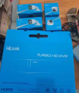 Paket CCTV Kamera Hilook 4 CH Turbo HD DVR Plus Pasang