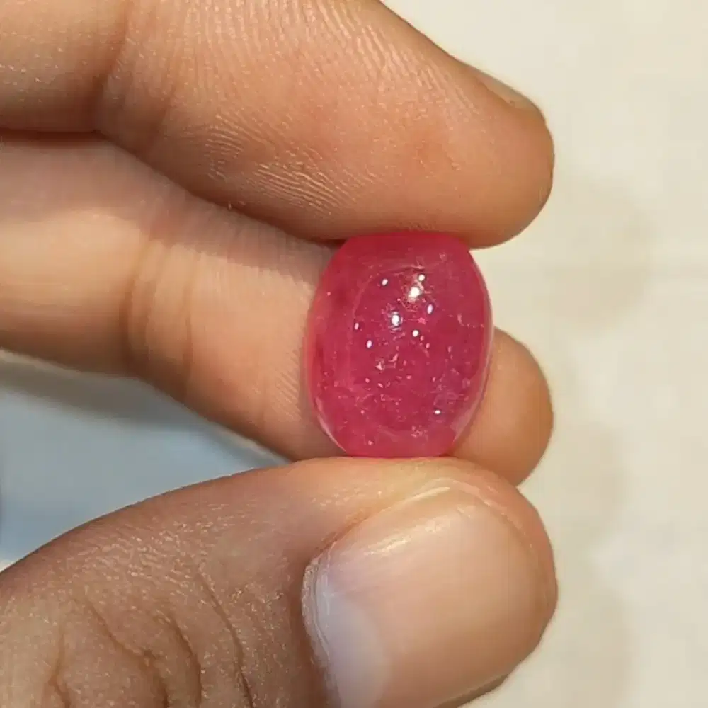 Batu Sapphire Padparadscha 10.15cts Natural Safir Warna Paparacha Memo
