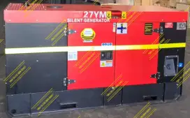 Genset 25 kVA Yanmar model Silent Baru