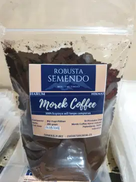 Bubuk kopi asli semendo