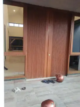 Pintu minimalis klasik custom