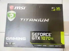 MSI GTX 1070 Ti TITANIUM 8GB DDR5