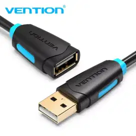 Vention USB2.0 3.0 Extension Kabel Panjang 1.5 2M Male to Female Ori