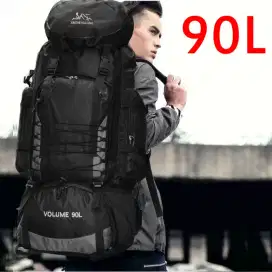 Xinshenglong tas gunung carrier bag travel backpack waterproof 90L