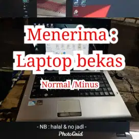 Dibeli Laptop Bekas