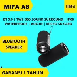 Pemutar Speaker Portabel Bluetooth MIFA A8 Stereo 30 Watt Original