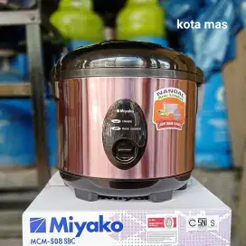 Rice Cooker Magic Com Miyako MCM-508 SBC Rose Gold Murah Baru
