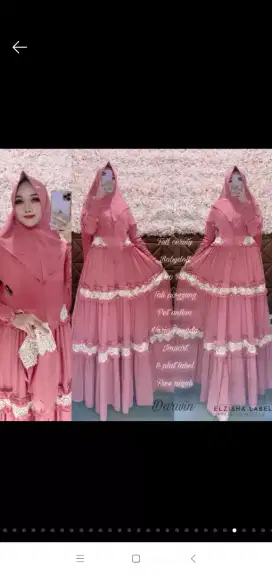 Gamis umpak cantik elzhihalabel