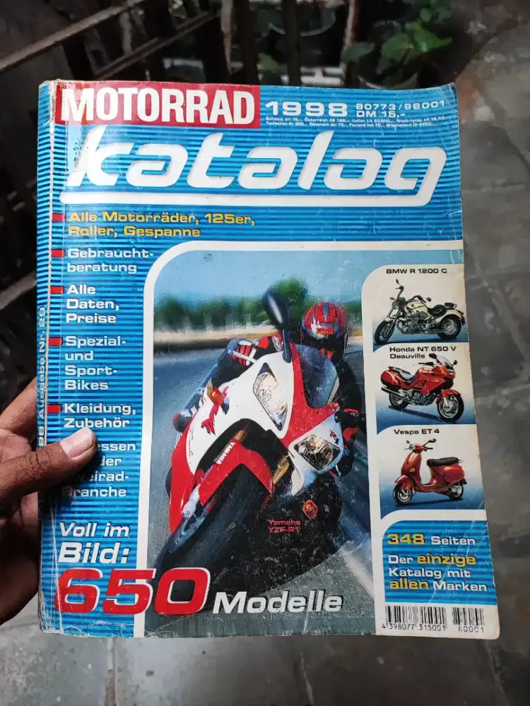 Majalah Motorrad Katalog Aneka Motor Vintage