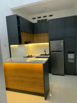 Kitchen set, lemari pakaian, partisi, meja kerja, dll