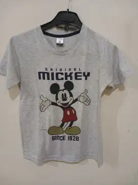 Kaos Disney Mickey Mouse Nevada KIDS 7-8 tahun second preloved