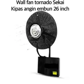 Wall Fan Misty Water Sekai 26inch kipas angin embun dinding misty 2678