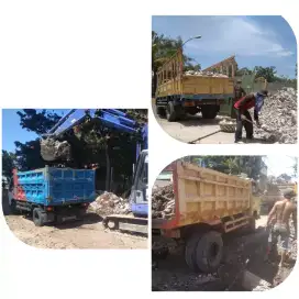 jasa angkut buang gragal,tanah, urukan,sampah proyek dan depo kontener