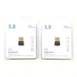 N E W  USB Bluetooth 5.0 Siap Connect PC/Laptop ke HP/Headset/Speaker