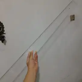 PENGGARIS TRANSPARAN PANJANG 120 CM TEBAL
