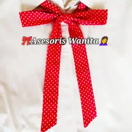 Asesoris Wanita 3 in 1 Motif Polkadot