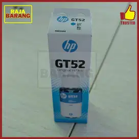 HP Tinta Printer Biru GT 52 GT52 GT-52 Cyan Ink Original HP