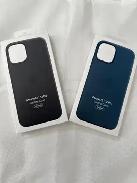Leather casing iphone  12 pro original apple