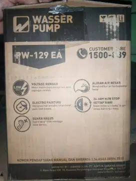 Jual pompa wasser, (bisa juga pasang)