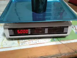 Timbangan 40kg buah laundry 2 display Akurat New