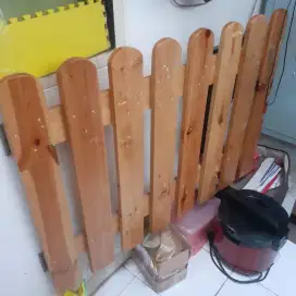 Pintu Pagar Kayu 2bh