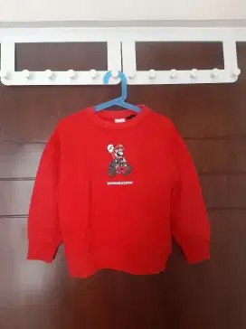 2 pcs Original Zara Boys x Super Mario Bross Crewneck