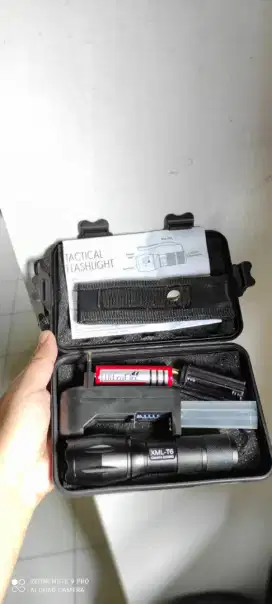 senter sinar asli kuning